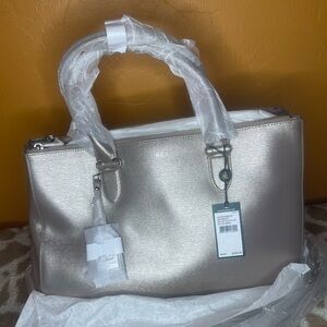 Silver Ralph Lauren bag